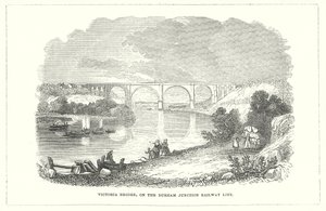 Victoria Bridge, on the Durham Junction Railway Line