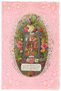 Victorian Valentine Card
