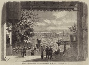 View of Canton, from the Head-Quarters of the Allies by English School