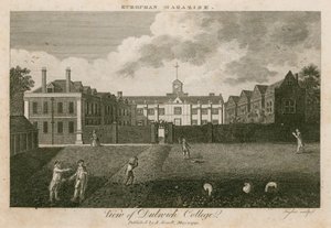 View of Dulwich College, London by English School