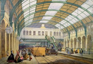View of Kings Cross Underground Station