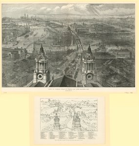 View of London from St Paul