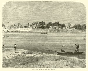 View of Yamina on the Niger by English School