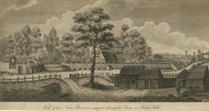 View of the New River, as conveyed through the Frame at Bush Hill by English School