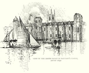 View of the South Front of Baynard