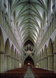 View of the nave looking east, c.1180-1239