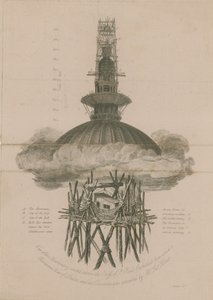 View of the Observatory Erected Above the Cross of St Paul