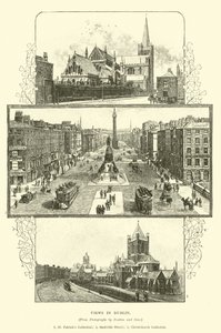 Views in Dublin by English School