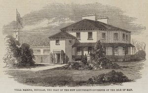 Villa Marina, Douglas, the Seat of the New Lieutenant-Governor of the Isle of Man by English School