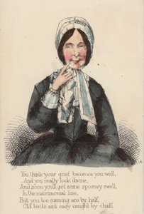 Vinegar Valentine Card by English School