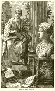 Virgil and Horace by English School
