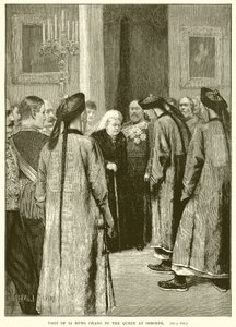 Visit of Li Hung Chang to the Queen at Osborne by English School