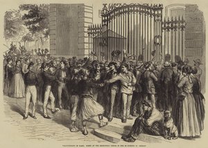 Volunteering in Paris, Scene at the Recruiting Office in the St Dominic, St German by English School