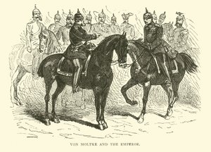 Von Moltke and the Emperor by English School
