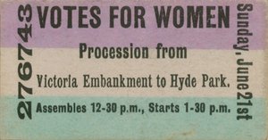 Votes for Women by English School