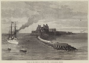 Voyage of the Prince of Wales to India, Castellamare, Brindisi by English School