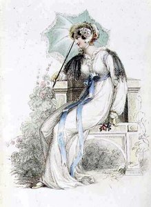 Walking Dress, Fashion Plate from Ackermann
