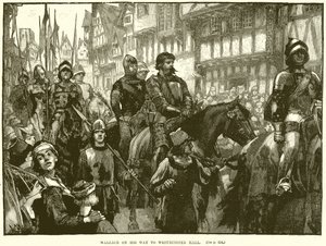 Wallace on His Way to Westminster Hall by English School
