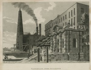 Watergate, York Buildings, London by English School