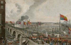 Waterloo Bridge, London by English School