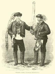 Wedding Guests, Kolosvar, Transylvania by English School