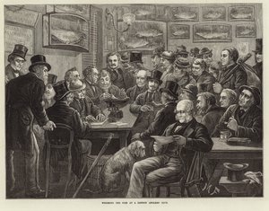 Weighing the Fish at a London Anglers Club by English School