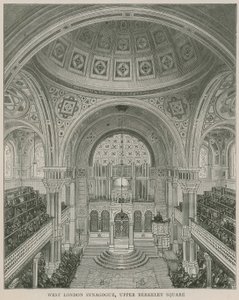 West London Synagogue, Upper Berkeley Square by English School