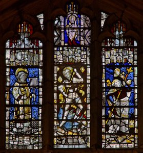 St Christopher, St George, St Lawrence