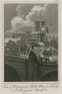 Westminster Bridge by English School
