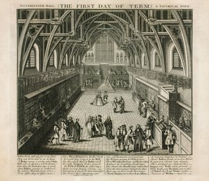 Westminster Hall, The First Day of Term, A Satirical Poem by English School
