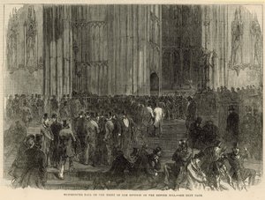 Westminster Hall on the Night of the Division on the Reform Bill by English School