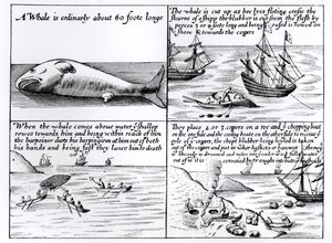 Whaling at Spitzbergen in 1611