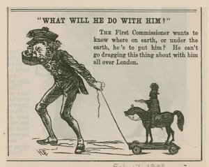 What Will We Do With It? The statue of the Duke of Wellington, Hyde Park Corner by English School
