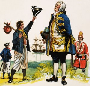 When was the Royal Navy Uniform adopted by English School