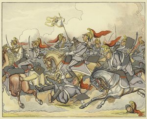 Where Every Horse Bears His Commanding Rein, and May Direct His Course as Please Himself (Richard III, Act II, Scene 2) by English School