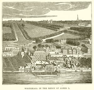 Whitehall in the Reign of James I by English School