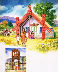 Who are the Maoris by English School