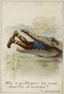 Why is an Alligator the Most Deceitful of Animals? by English School