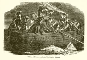 William III in an Open Boat off the Coast of Holland