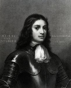 William Penn aged Twenty Two, print made by S. A. Schoff, 1862 by English School