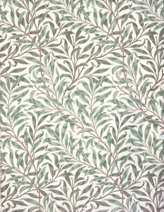 Willow Bough, wallpaper design, 1874 by English School