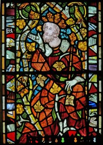Window depicting Manesseh on the Tree of Jesse