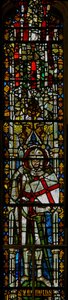Window depicting St George