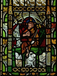 Window N2 depicting the Resurrection