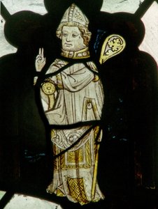Window N4 depicting a bishop by English School