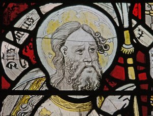 Window N5 depicting the Doubting St Thomas