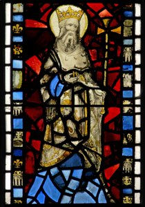 Window depicting St Edward the Confessor