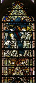 Window depicting the Annunciation