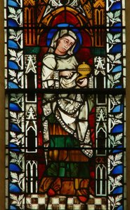 Window depicting Mary Magdalene