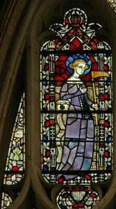 Window depicting St. Sidwell by English School